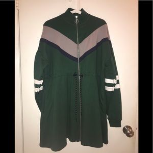 Sporty Green Lazy Oaf mini dress